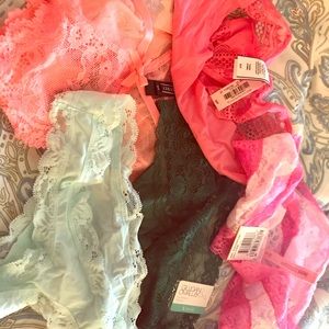 Lot of 5 NWT Victoria’s Secret/Target underwear